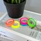 Wrapables Transparent Fluorescent Neon Removable Highlighter Tape 8mm x 5M (Set of 5)